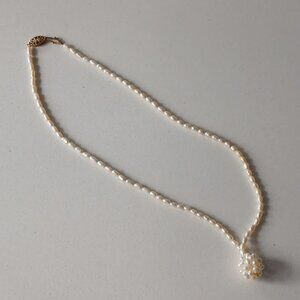 Dainty Faux Pearl Necklace